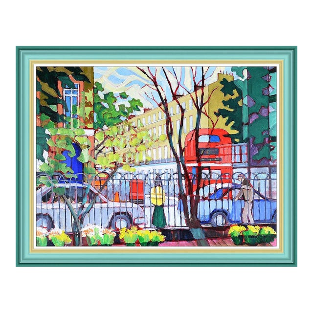 1990s London From The Garden, John Perkin For Sale