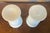 Antique Early 19th Century French Empire White Opaline Glass Wine Goblets Circa 1820 - A Pair For Sale - Image 9 of 12