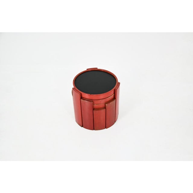 Model 780 Nesting Tables by Gianfranco Frattini for Cassina, 1960s, Set of 4 For Sale - Image 6 of 14