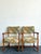 Vintage Twisted Wood Dorothy Draper Upholstered Barley Twist Armchairs For Sale - Image 10 of 18
