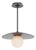 Rhoads Triangular Pendant, Oil Rubbed Bronze For Sale