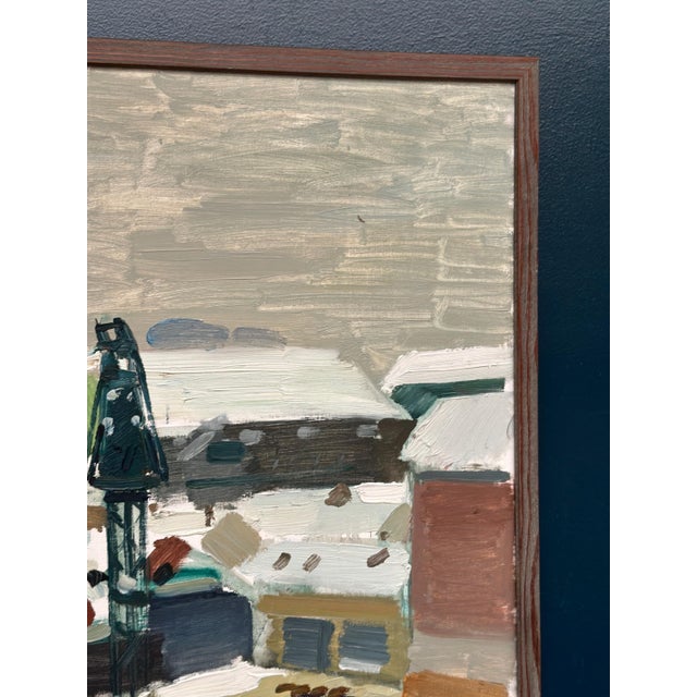 Gösta Stawåsen, Landscape, 1963, Oil on Canvas, Framed For Sale - Image 4 of 18