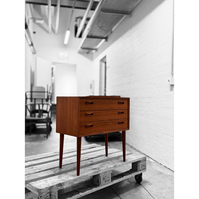 Wood Small Chest of Drawers by Arne Vodder, Denmark, 1960s For Sale - Image 7 of 10