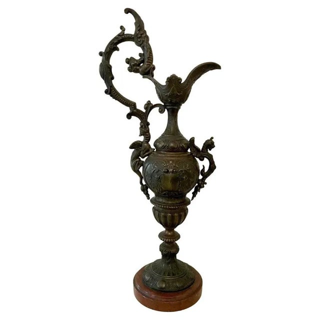 19th Century Renaissance Revival Dragon Ewer For Sale - Image 6 of 6