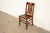 Mission Limbert Style Antique Mission Oak Arts & Crafts Side Chair or Dining Chair, Circa 1910 For Sale - Image 3 of 15
