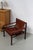 Arne Norell Brown Sirocco Safari Lounge Chair in Rosewood by Arne Norell for Aneby Mobler, Sweden, 1970s For Sale - Image 4 of 18