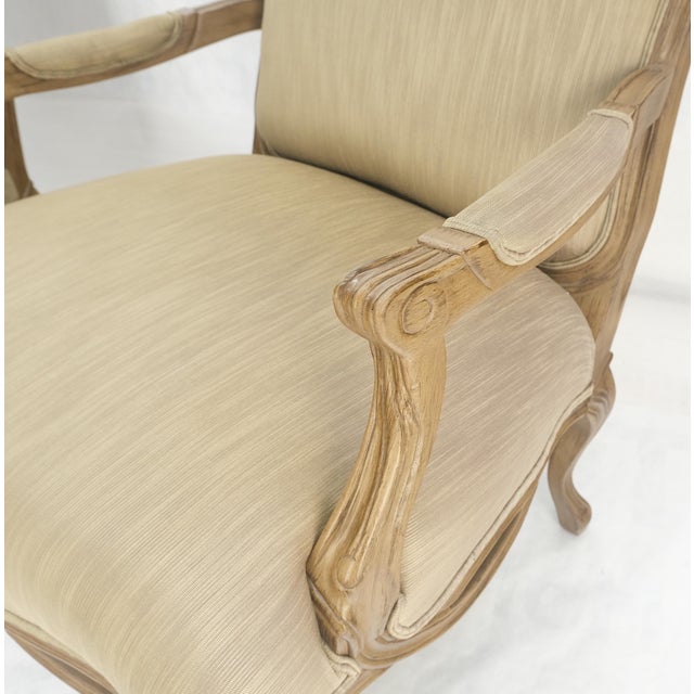 Pair of Carved Arm Lounge Fireside Chairs by Bernhardt Regency Style For Sale - Image 10 of 10