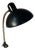 Black Clamp Lamp by Christian Dell for Kaiser Idell For Sale