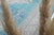 1960s Vintage Persian Handmade Wool Cotton Turquoise Area Rug For Sale - Image 11 of 11
