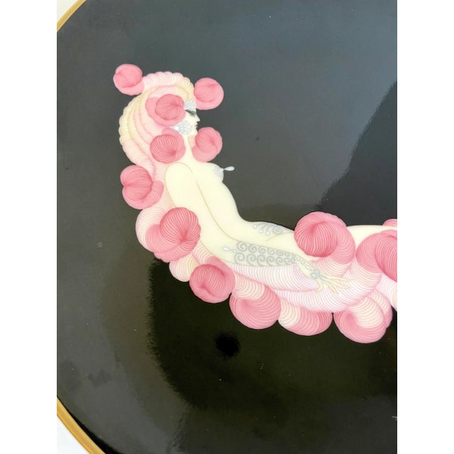 Here is a stunning bone china plate designed by Erte in 1986. The plate is part of the Alphabet series - this one being...