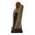 Chinese Cypress Wood Carved Irregular Shape Happy Buddha Statue For Sale - Image 4 of 6