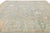 12x15 Hand-Knotted Modern Oushak Style Wool Area Rug – Muted Sage Floral Design For Sale - Image 9 of 10