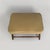 Italian Art Deco Pouf in Wood and Beige Satin, 1940s For Sale - Image 4 of 13