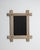French 19th Century France Antique White Wood Mirror For Sale - Image 3 of 10