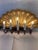 Metal Vintage Large Swedish Style Shell-Form Wall Sconces-a Pair For Sale - Image 7 of 7