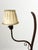 Swedish Grace Sculptural Floor Lamp attributed to Tor Wolfenstein for Bjerkås, Sweden, 1930s For Sale - Image 9 of 12
