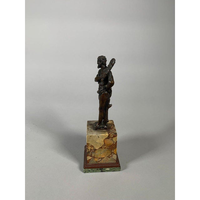 Renaissance Workshop of Vittoria Alessandro (1525-1608) Heracles in Bronze, Late 16th Century For Sale - Image 3 of 9