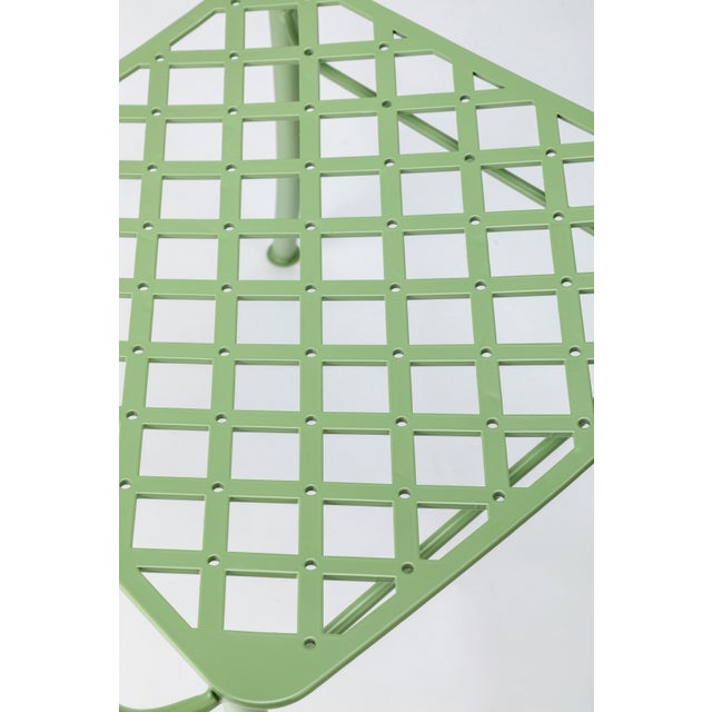 Contemporary Italian Shedir Outdoor Chair in Hand-Forged Metal For Sale - Image 3 of 7