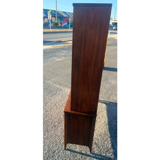 Mid 20th Century Mid Century Blowing Rock Hutch For Sale - Image 5 of 12