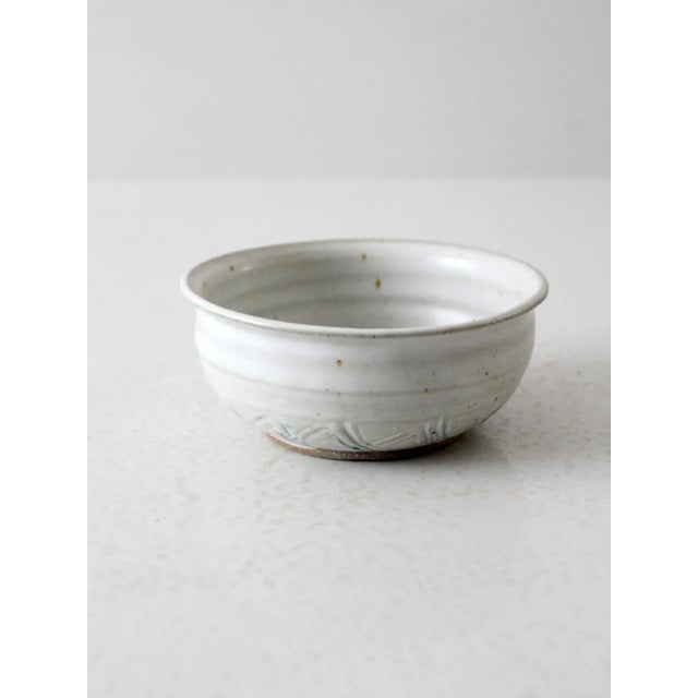 Vintage Studio Pottery Bowl For Sale - Image 4 of 8