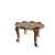 1950s Mid-Century Teak Coffee Table with Scalloped Top, 1950s For Sale - Image 5 of 9