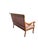 19th Century Neoclassical Empire Revival Rolled Crest Settee in Mauve Silk For Sale - Image 6 of 18