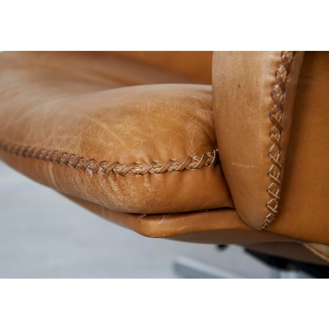 S231 James Bond Swivel Armchair from de Sede, 1960s For Sale - Image 14 of 18
