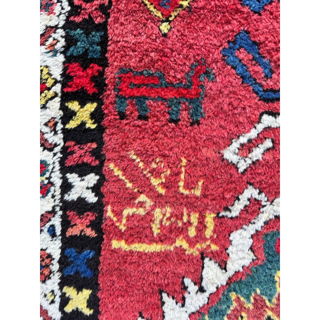 Antique Heriz Runner Rug in Wool, 1890s For Sale - Image 16 of 18