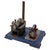 German Metal Sheet Steam Engine Toy from from Wilesco, 1960s For Sale - Image 14 of 14