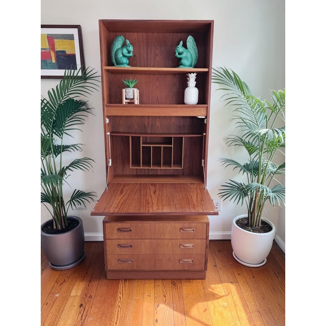 Vintage Fresco Teak Secretaire from G-Plan, 1970s For Sale - Image 9 of 18