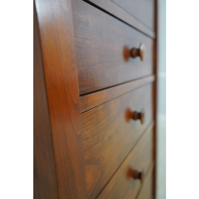 Stickley Mission Arts & Crafts Cherry Lingerie Chest For Sale - Image 10 of 14
