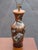 Vintage Mid Century Ceramic Chinese Vase Table Lamp For Sale - Image 10 of 13