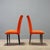 Orange Dining Chairs, 1980s, Set of 8 For Sale - Image 4 of 10