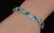 Metal Late 20th Century Gia Natural 15cts Brazilian Emerald Diamond 18k White Gold Bracelet For Sale - Image 7 of 13