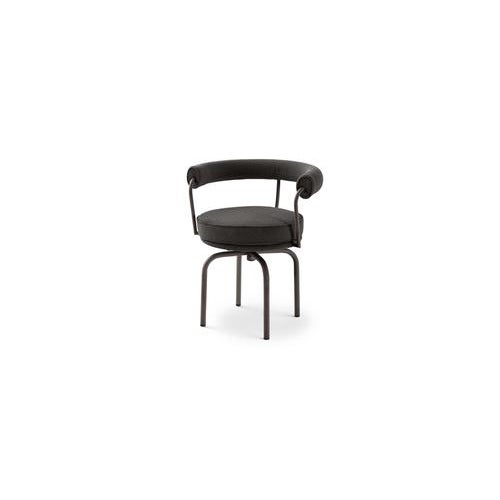 Charlotte perriand 7 fauteuil tournant, outdoor for cassina a design icon with an attitude for versatility and...