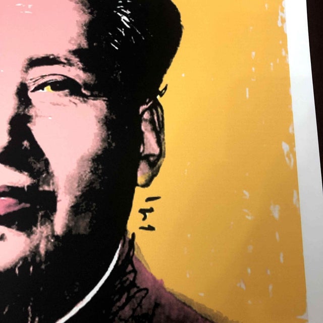 1990s After Andy Warhol "Mao Zedong" Lithograph For Sale - Image 10 of 11