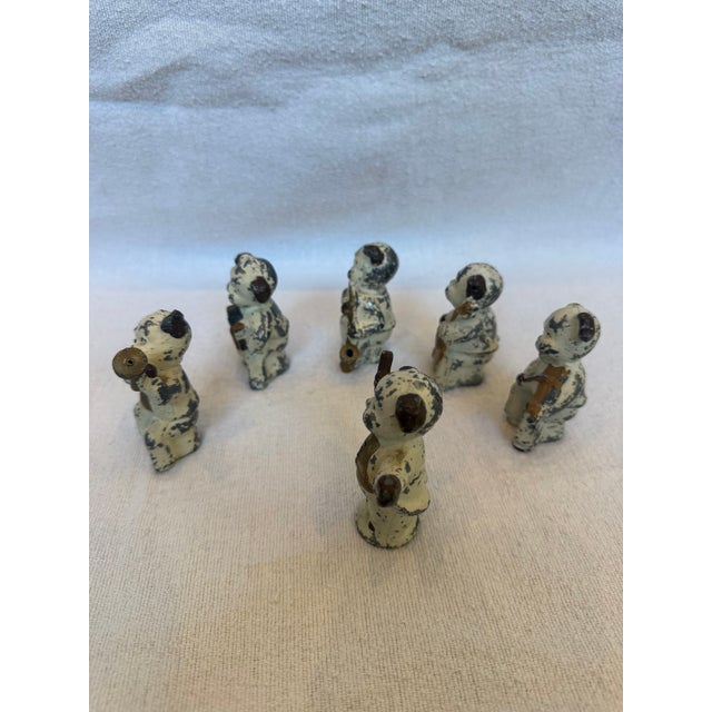 Cast Iron Vintage Adorable Marching Band For Sale - Image 4 of 8