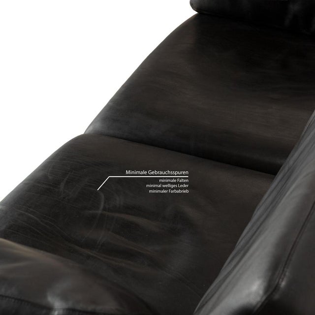 Conseta Two-Seater Sofa in Leather from Cor For Sale - Image 5 of 11