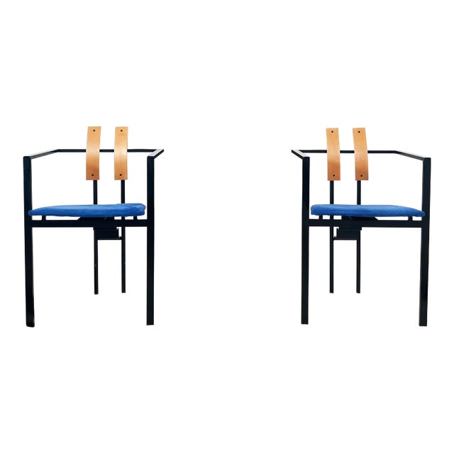 Pair of Trix Chairs by Karl Friedrich Förster, Circa 1980 For Sale