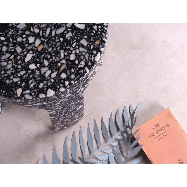 Gold Loggia Terrazzo Coffee Table by Matteo Leorato For Sale - Image 8 of 11