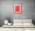 Contemporary Abstract Acrylic on Canvas "Autosuggestion (Peach)" by Andy Harwood For Sale - Image 4 of 5