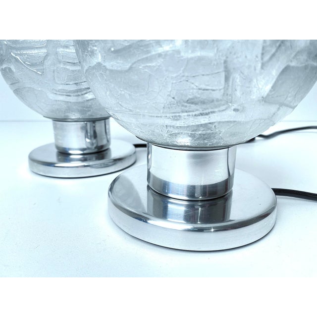 Vintage Space Age Table Lamps from Doria, 1970s, Set of 2 For Sale - Image 10 of 18