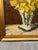 Traditional 20th Century Oil Painting Daffodils For Sale - Image 3 of 5