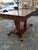 1800's Carved Rosewood Library Table For Sale - Image 4 of 12