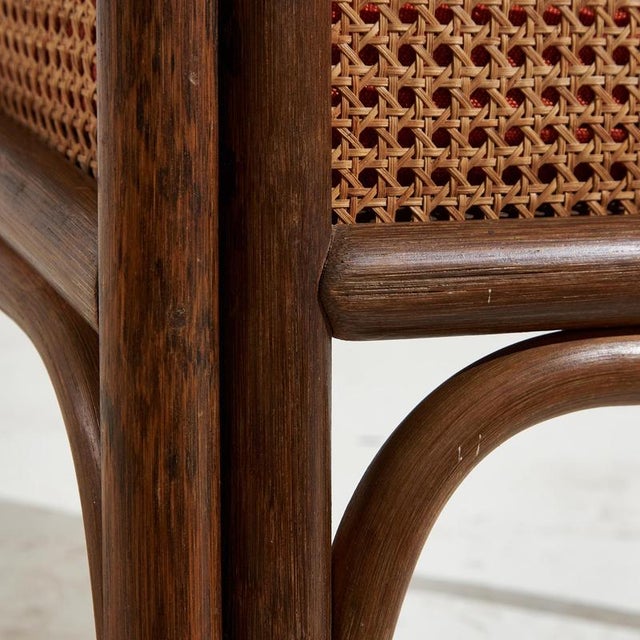 Vintage Armchair in Bamboo and Rattan, 1970s For Sale - Image 14 of 18