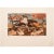 Orange 1940s H. Rousseau, Original "War" Swiss Lithograph For Sale - Image 8 of 9