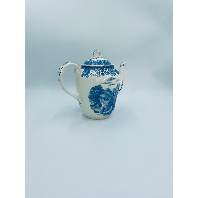 Villeroy & Boch Burgenland Ceramic Teapot from Villeroy & Boch, 1959 For Sale - Image 4 of 17