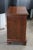 Vintage Harden Georgian Style Solid Cherry Goddard Block Front Chest of Drawers For Sale - Image 9 of 12