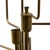 Thalita is a seven-arm brass floor lamp made in Italy, designed as a sculptural element for spacious rooms. The arms,...
