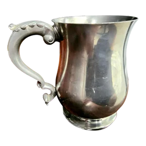 Rand Vintage English Pewter Tankard Mug